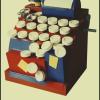 Machine à compter - 80 x 80 x 120 cm - Carton et liège