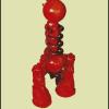 Petite créature - Sculpture - 112 cm - Caoutchouc